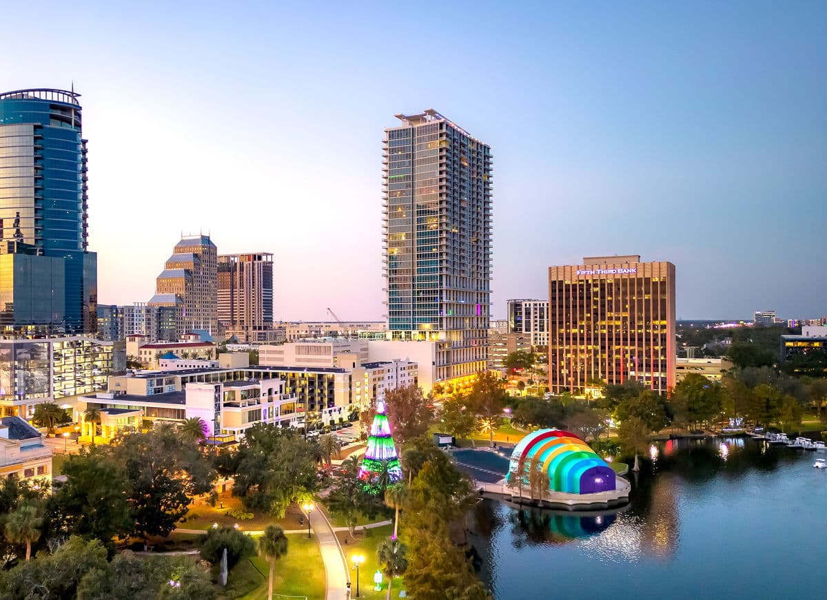 skyview of ORLANDO